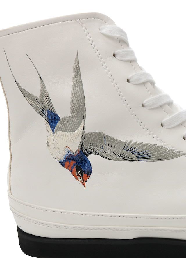 ヨウジヤマモトSWALLOW PRINT SNEAKER 27cm www.expressinter.com