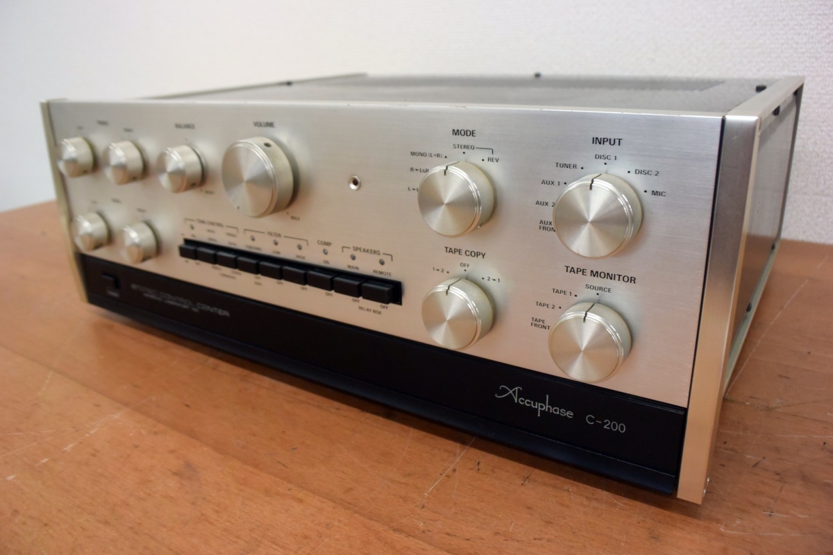 Accuphase アキュフェーズ プリアンプ C-200 www.gastech.com.tr