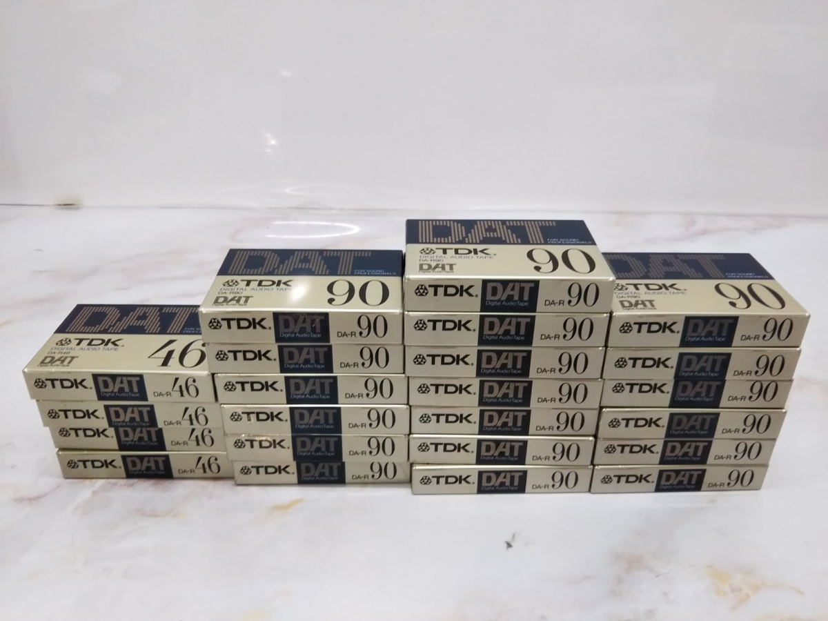 有名ブランド 未使用品 オーディオ機器 Datテープ Tdk Da R46n Da R90n 23本セット ティーディーケイ 記録媒体 有名ブランド 未使用品 オーディオ機器 Datテープ Tdk Da R46n Da R90n 23本セット ティーディーケイ 記録媒体