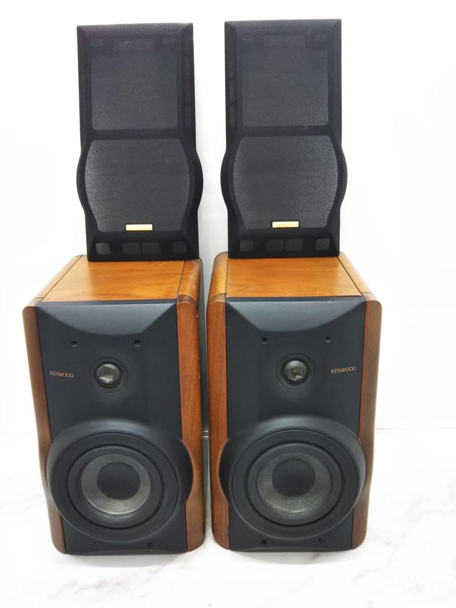 △品 オーディオ機器 スピーカー KENWOOD LSF-777 2wayスピーカー ペア
