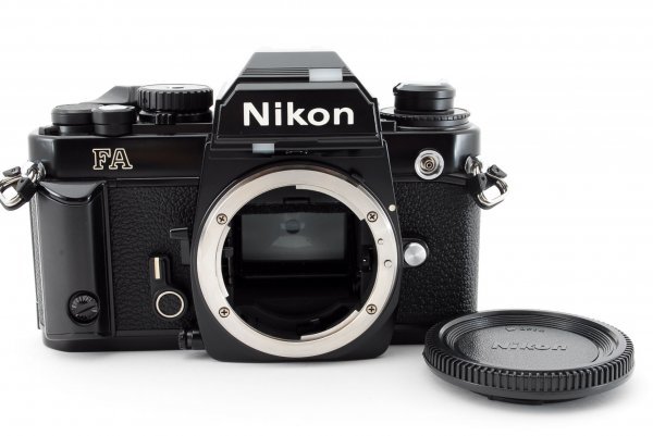 ☆超美品 動作確認済☆ NIKON ニコン FA ブラック ボディ フィルム