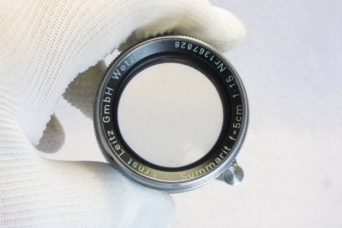 Summarit f=5cm 1:1.5 Ernst Leitz GmBH Wetzlar Germany Summarit f=5cm 1:1.5 Ernst Leitz GmBH Wetzlar Germany