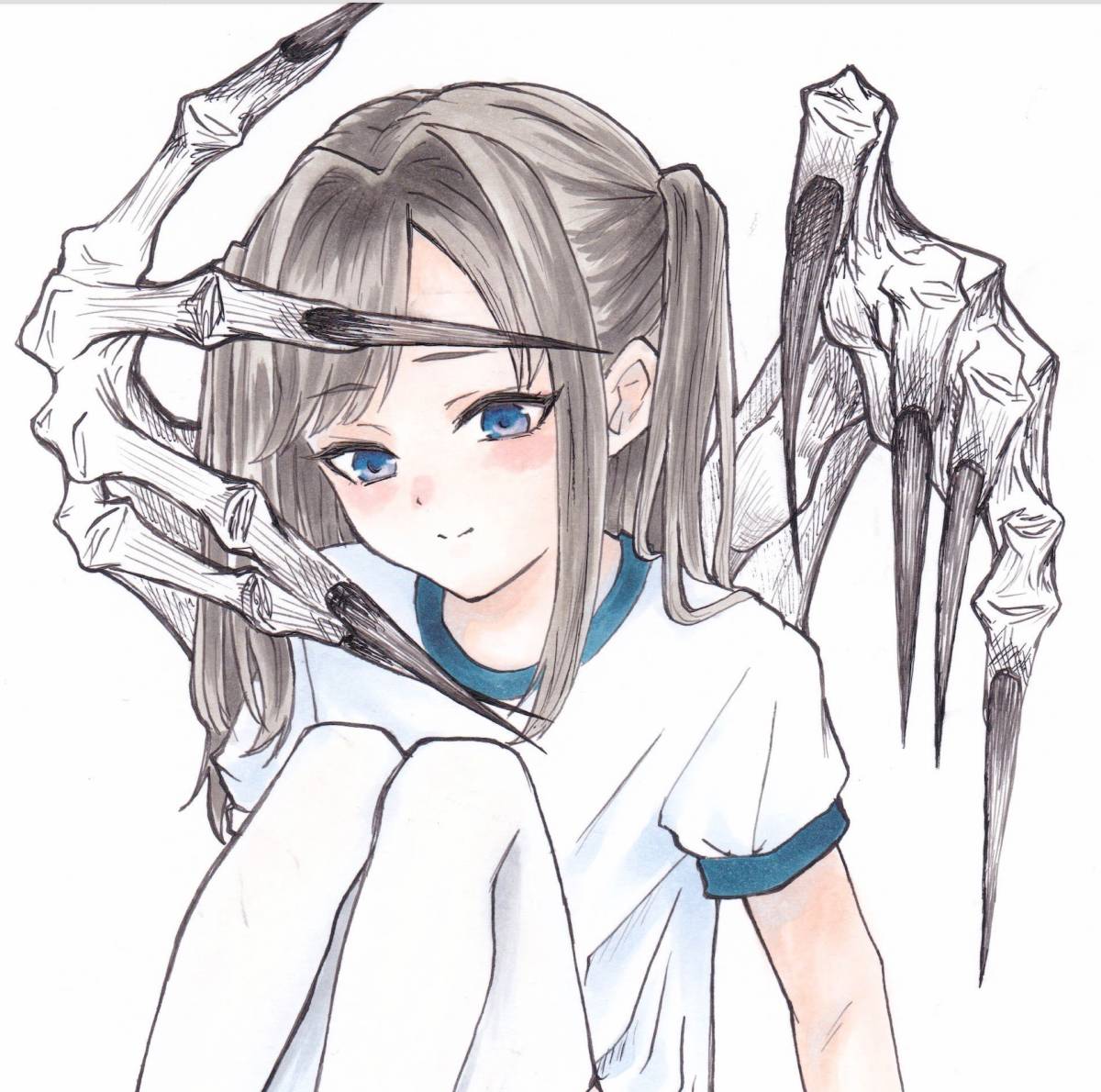 Yahoo!オークション - 難あり【B5】 手描き イラスト オリジナル Yahoo!オークション - 難あり【B5】 手描き イラスト オリジナル