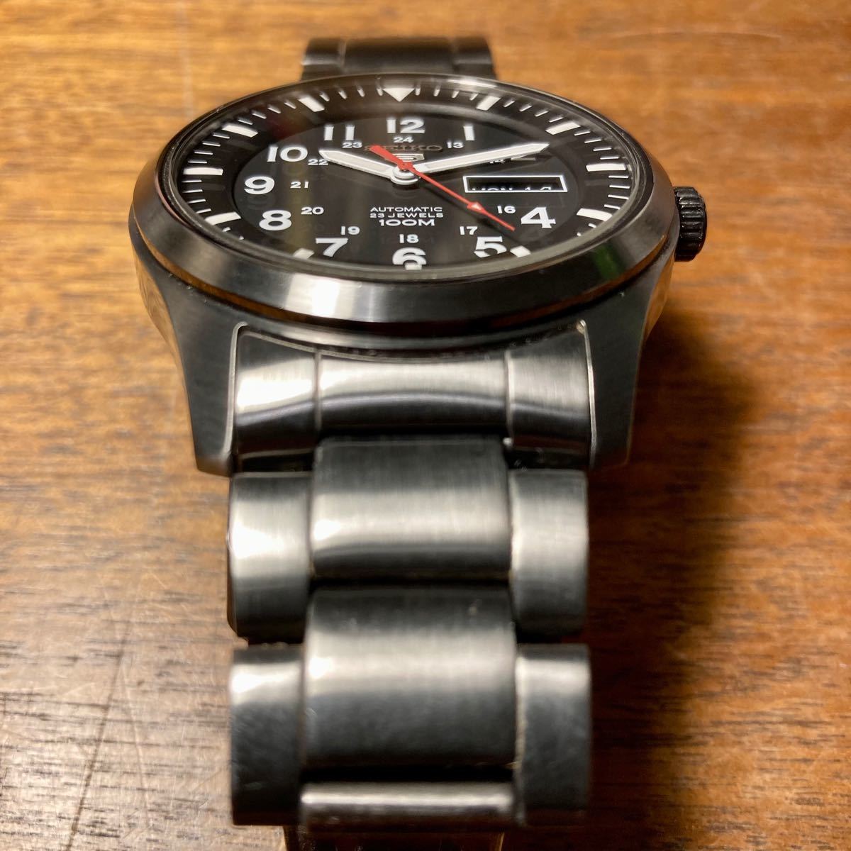 SEIKO セイコーSNZG17JC 日本製海外モデル 自動巻き品 | laninternet