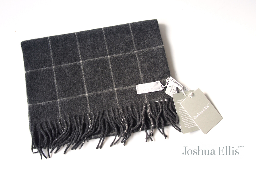 新品|未使用|ジョシュアエリス|Joshua Ellis|ウインドウペン柄