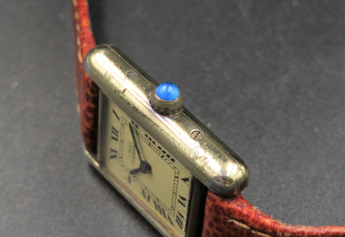 驚きの価格 1円 稼働品 Cartier カルティエ 正規品 5057001 マストタンク アイボリーダイヤル クォーツ ヴィンテージ レディース 時計 驚きの価格 1円 稼働品 Cartier カルティエ 正規品 5057001 マストタンク アイボリーダイヤル クォーツ ヴィンテージ レディース 時計