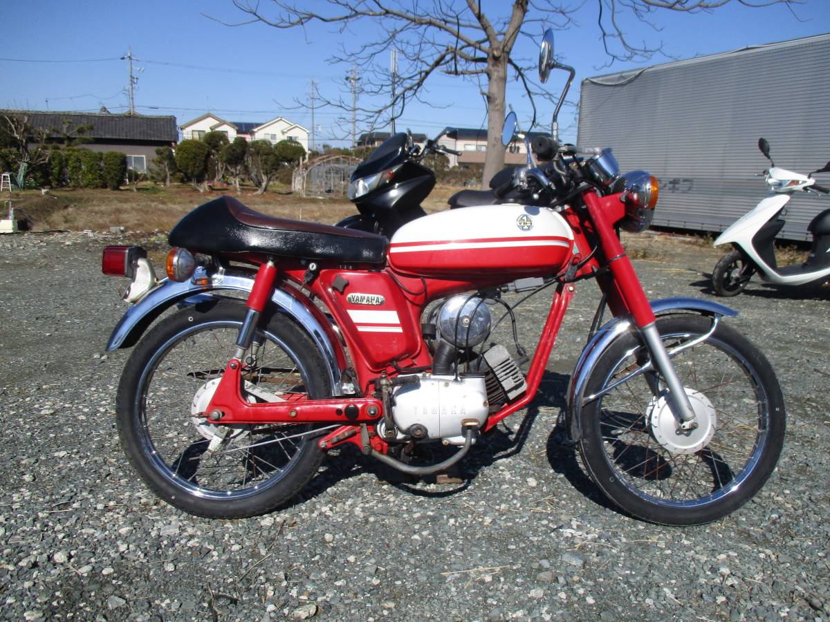 豊橋市 ヤマハ YB-1 限定車 絶版2スト 不動 13814km