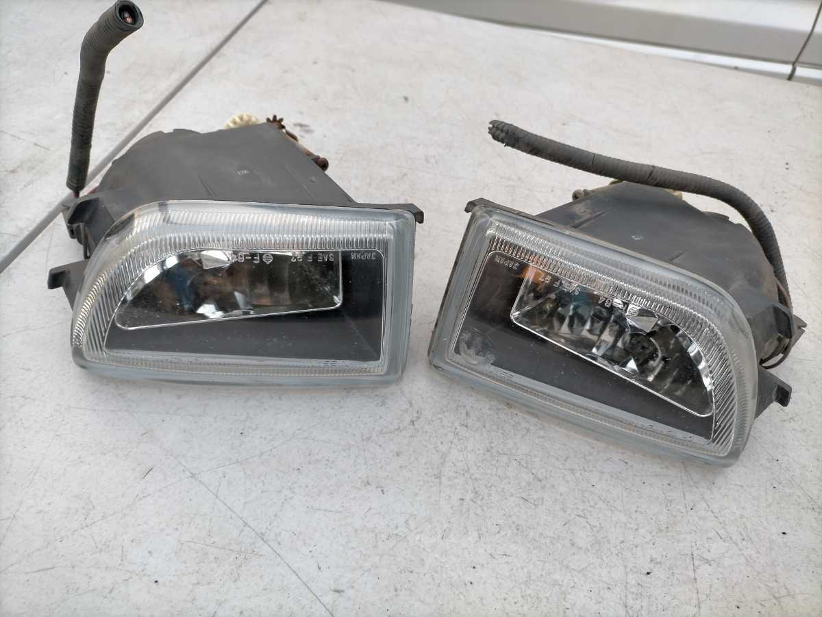  Nissan Primera P11 black foglamp foglamp light left right set 