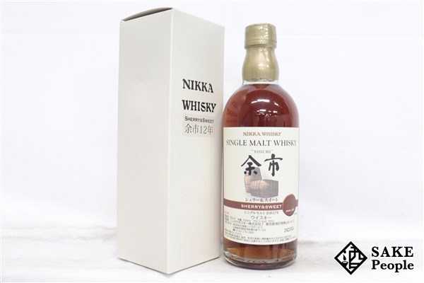 ◇注目! ニッカ 余市 12年 シェリー&スイート 500ml 55% 箱
