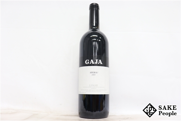 □注目! ガヤ スぺルス 2005 750ml 14.5% イタリア 赤 gastech.com.tr