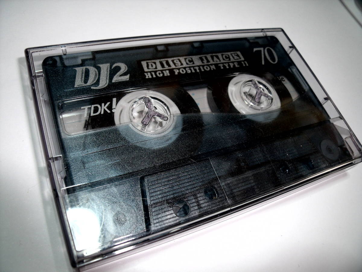 使用済み 全商品オープニング価格 中古 カセットテープ TDK DJ2 ハイポジ No.7003 Type2 70分 1本 爪あり ふるさと納税
