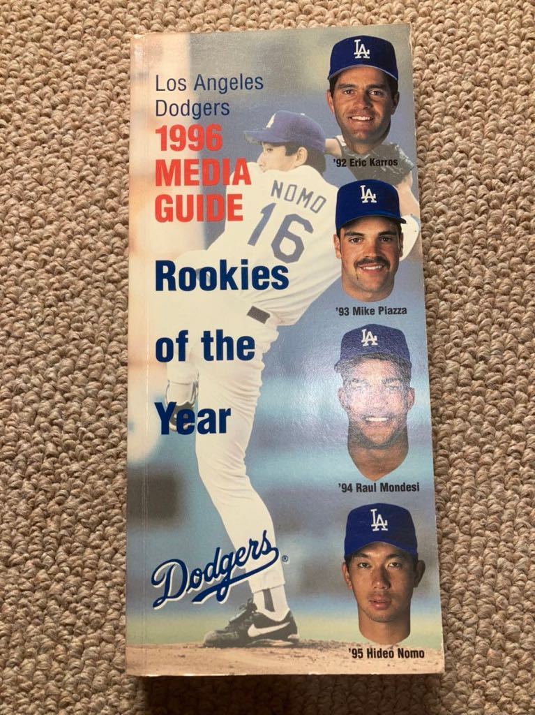 MLB】459・1996年 ロサンゼルス・ドジャース メディアガイド MLB】459・1996年 ロサンゼルス・ドジャース メディアガイド