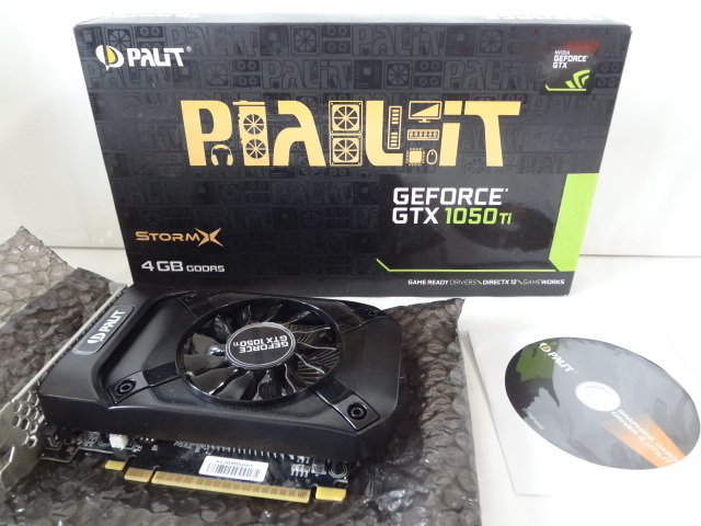 最新発見 GeForce PALIT GTX1050ti GDDR5 元箱あり 4GB STORMX - PCIExpress -  semanadalinguaalema.com.br