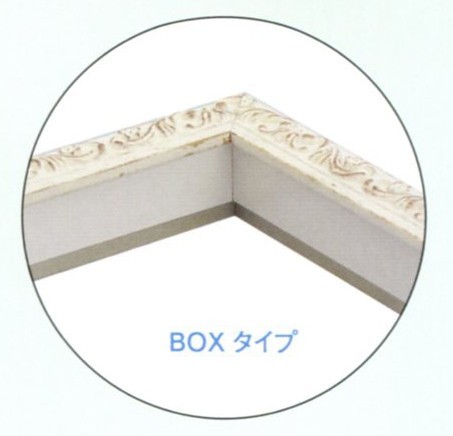 OA額縁 ポスターパネル 樹脂製フレーム BOXタイプ アクリル仕様 8201 A4サイズ ホワイト_画像6