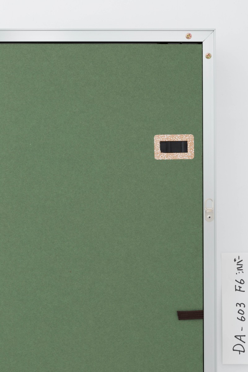 アルミフレーム 油絵額縁 油彩正方形の額縁 額縁 DA-603 Cマット シルバー サイズS10号_画像3
