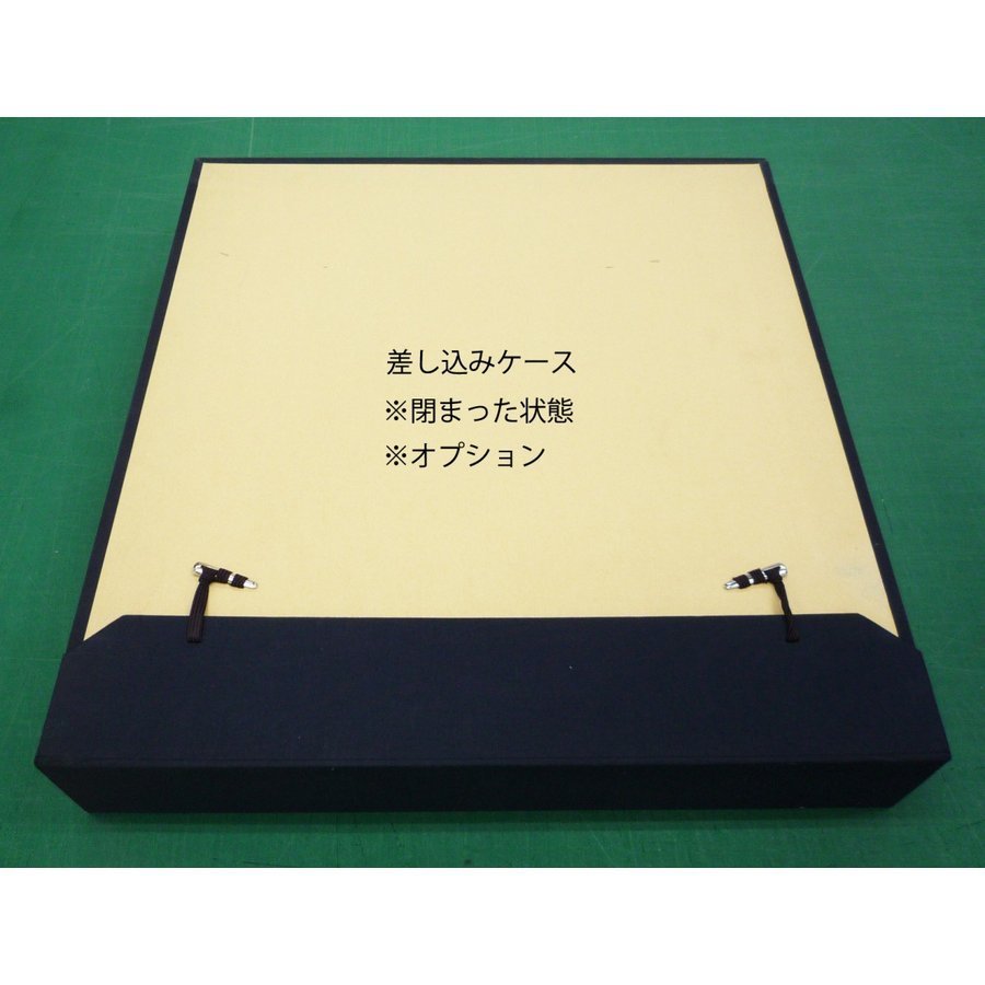 オーダーフレーム 別注額縁 デッサン用額縁 木製額縁 8306 組寸サイズ 600 八ッ切 ウオッシュブルー_画像5