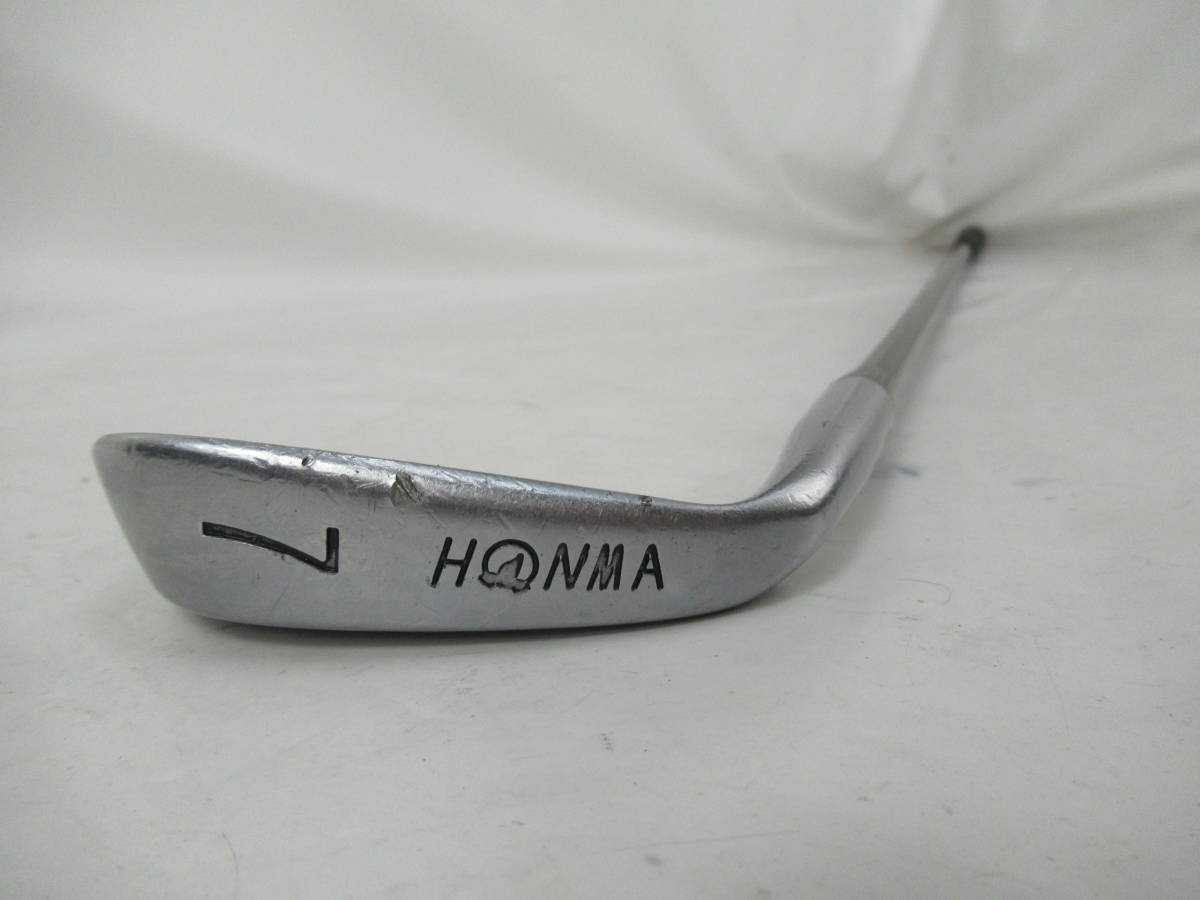 ★HONMA ホンマ LB-606 CAVITY BACK アイアン #7 純正カーボンシャフト C607★レア★激安★中古★_画像3