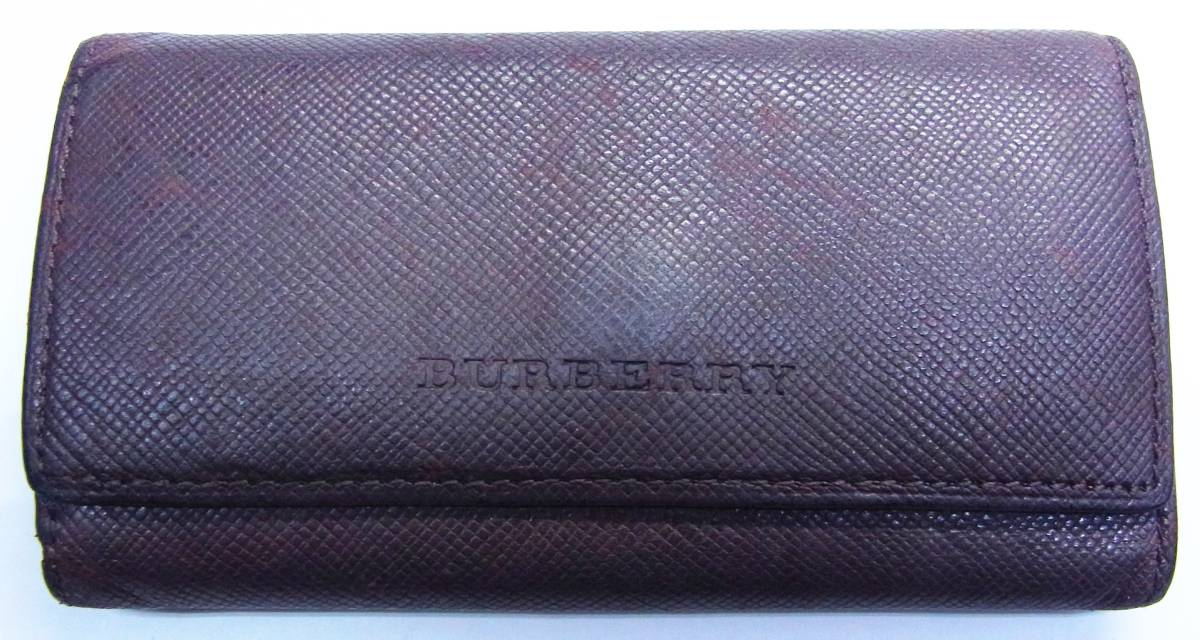 BURBERRY バーバリー☆キーケース 4連 ブラウン/ノバチェック☆訳アリ品☆y0330209 product details | Yahoo!  Auctions Japan proxy bidding and shopping service | FROM JAPAN