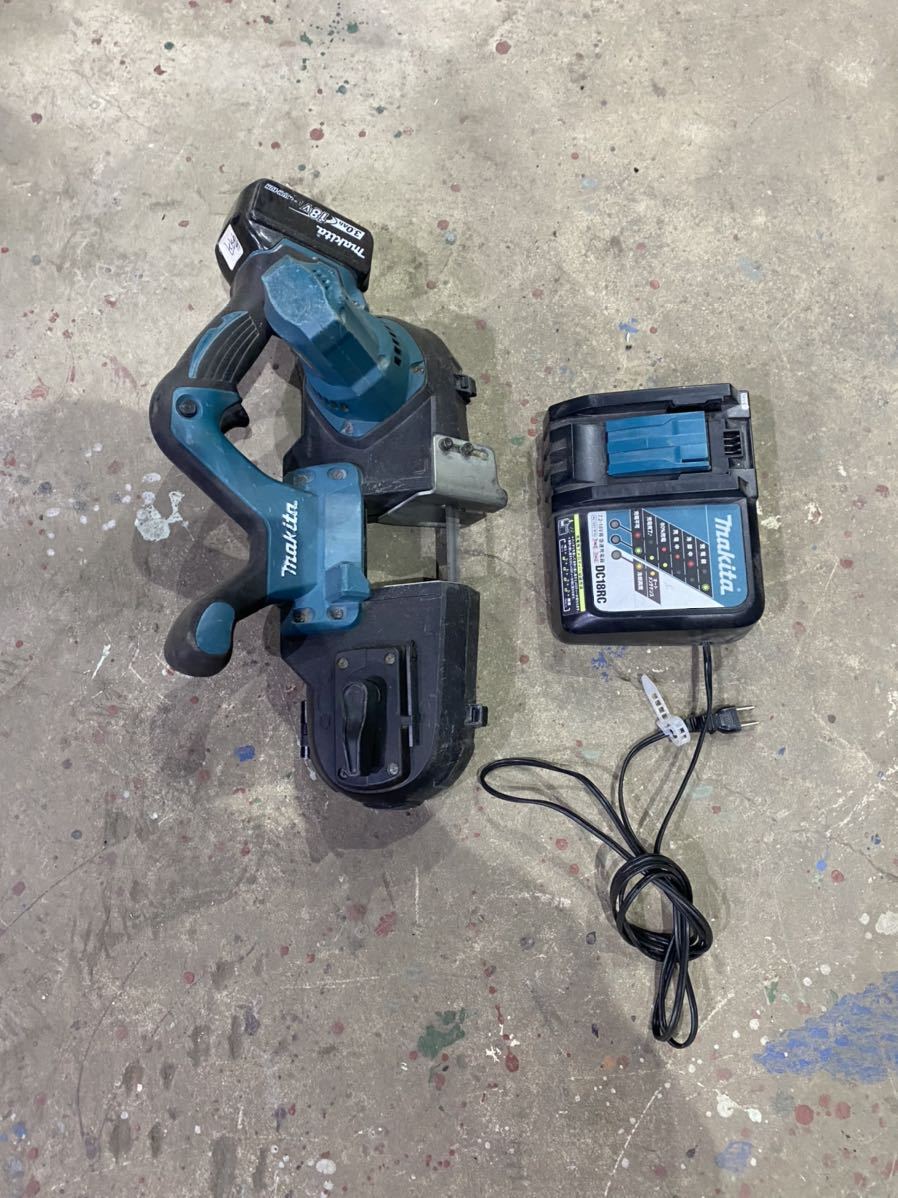makita 18V 充電式ポータブルバンドソー PB181D 動作確認済み マキタ