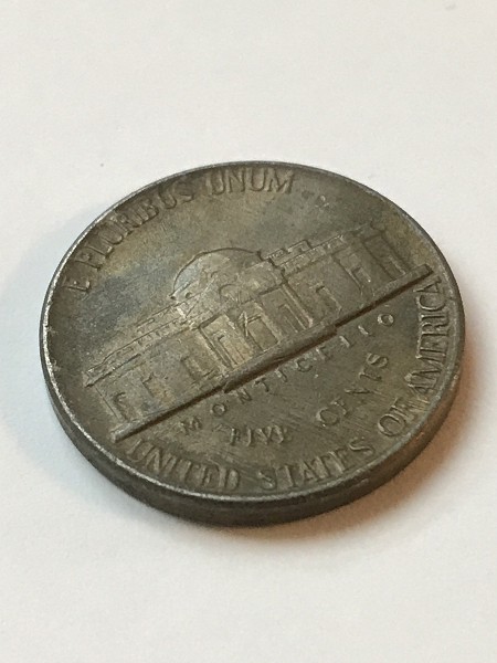 アメリカドル USD 5セント（Cent）硬貨 2枚セット ジェファーソン モンティチェロ 1980年Pミント 1982年Dミント /(1)_1982