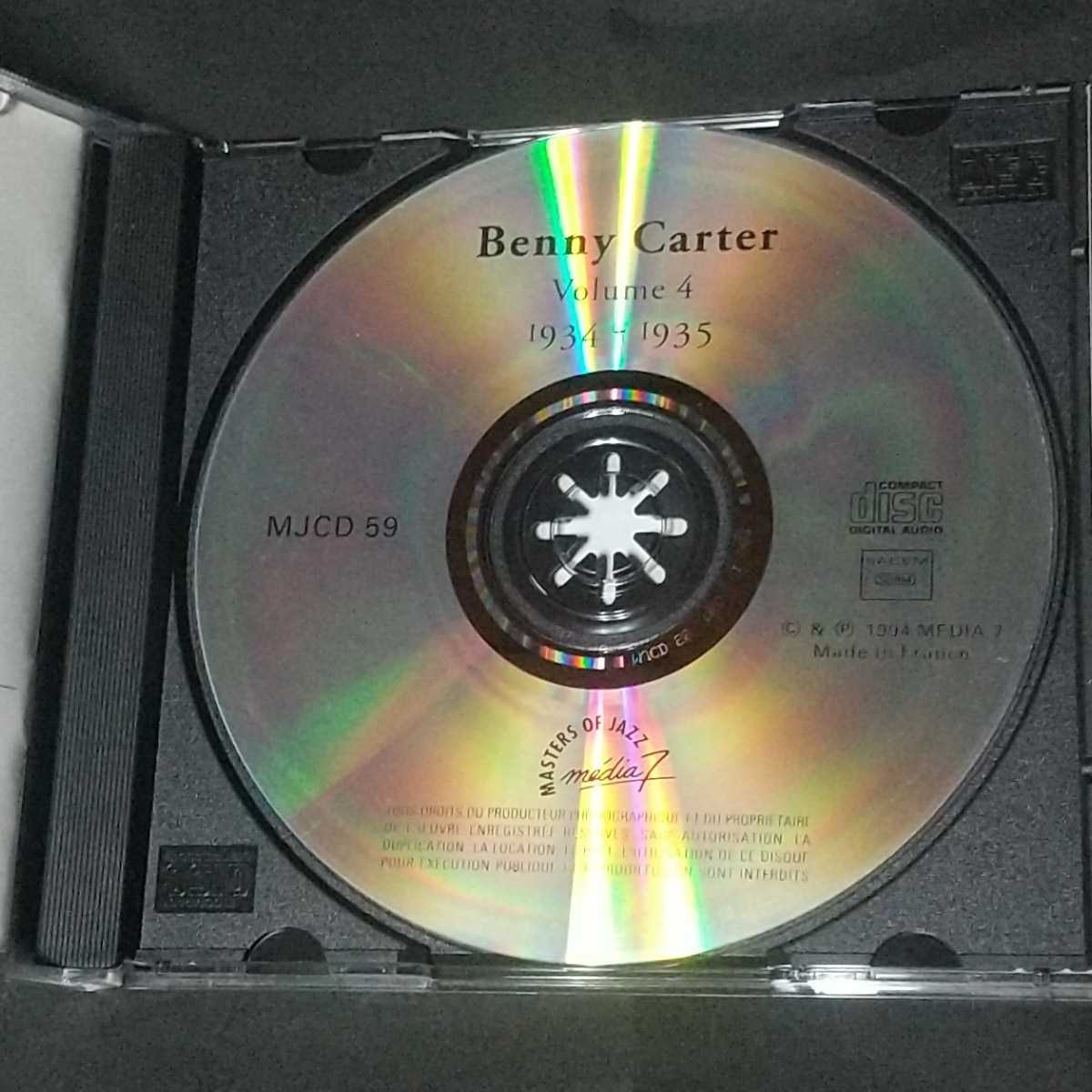 K CD Benny Carter Volume4 1934―1935_画像3