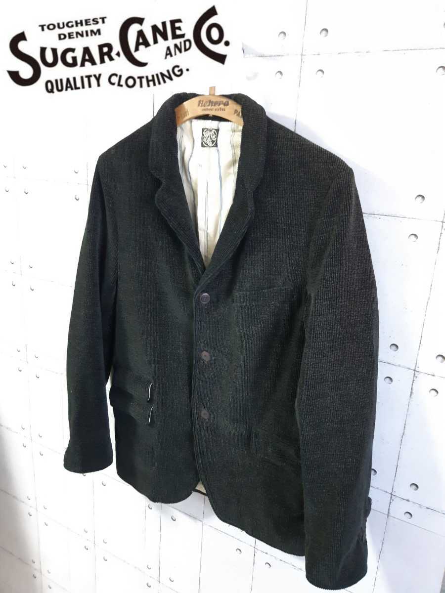 SALE!売り切り!SUGAR CANE PRINT CORDUROY 3BUTTON JACKET SC12909