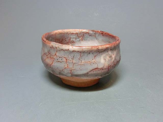 水野沢三 鼠志野茶碗 共箱 茶道具 Yahoo!オークション - 476751 水野澤三 作 鼠志野 茶碗(共箱