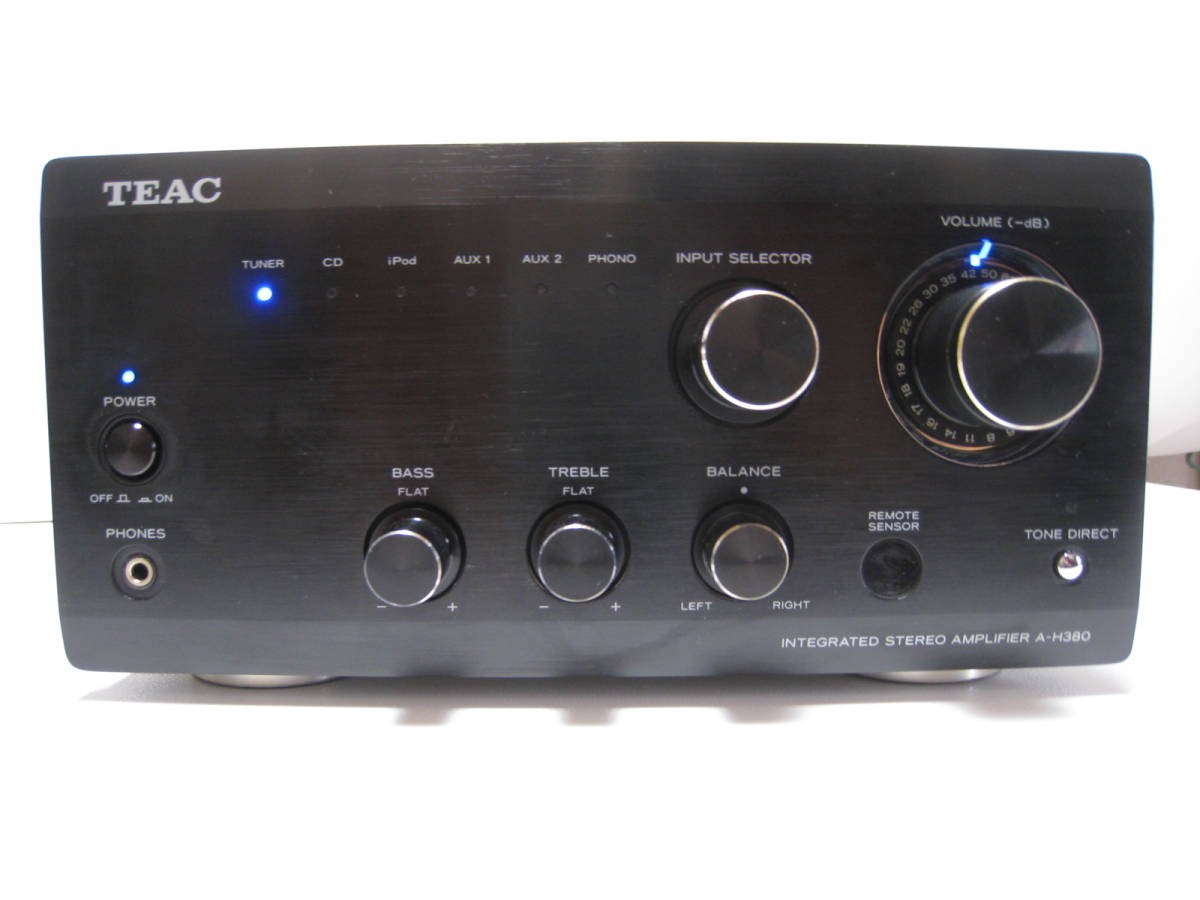 値下げ☆プリメインアンプ TEAC AG-H380☆美品 smcint.com