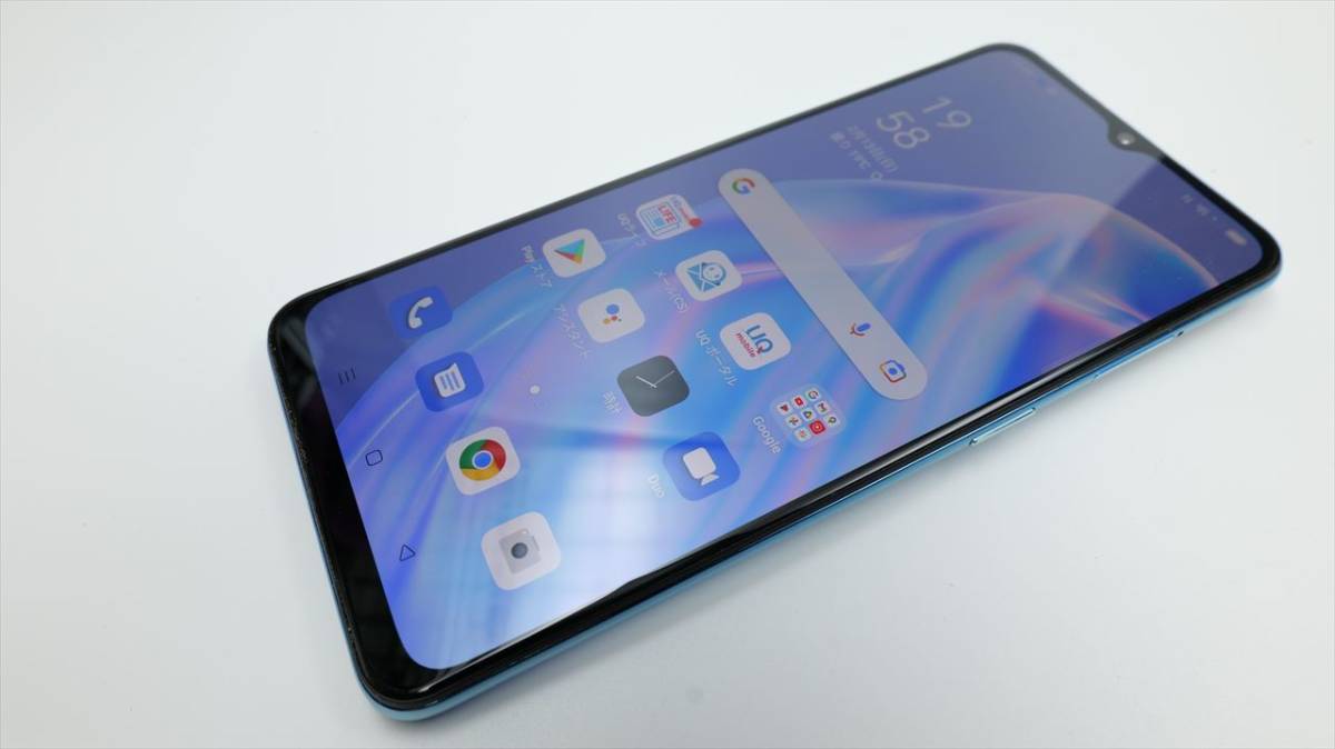 oppo Reno3A 新品 UQモバイル版 OPPO reno3a ホワイト UQモバイル版 simフリー②