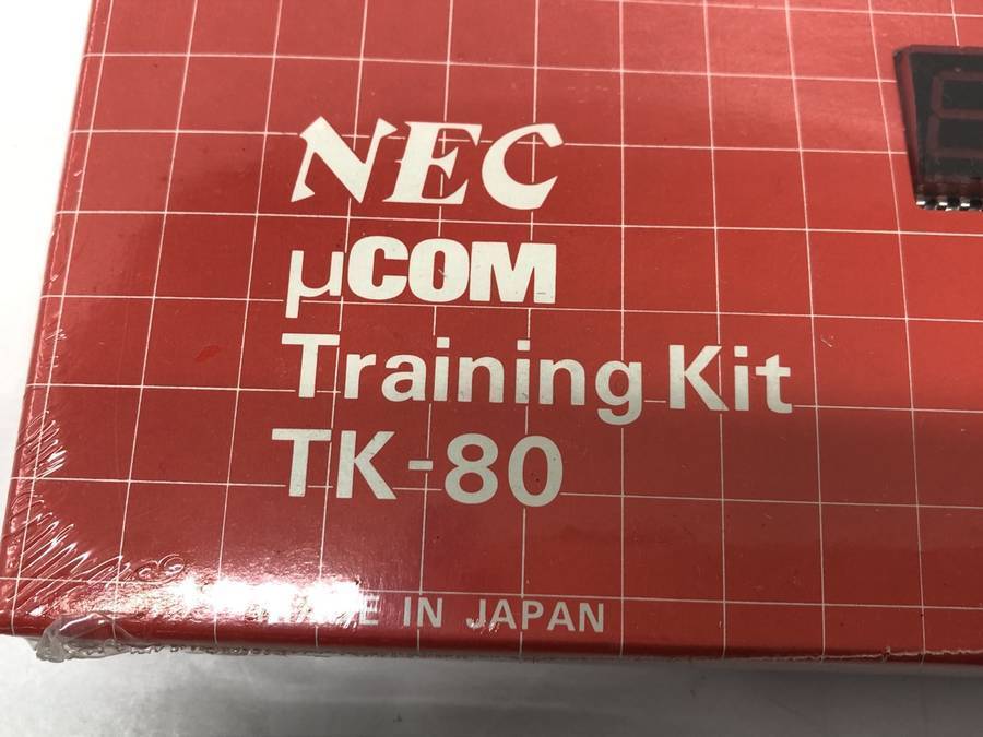 美品 NEC μCOM Training Kit TK-80 マイコントレーニングキット■未開封品_画像2