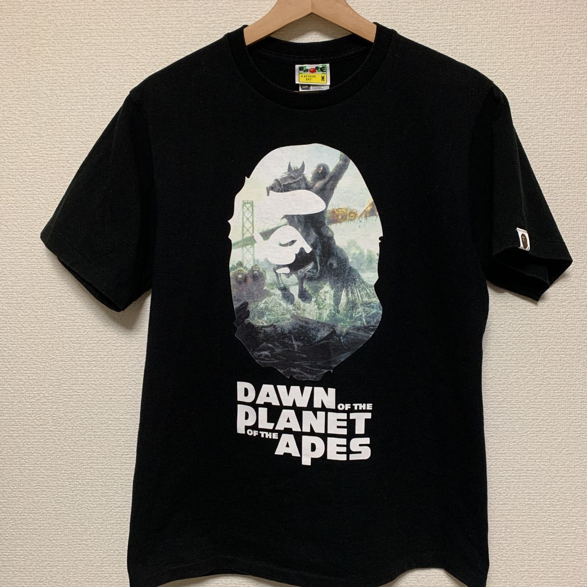 希少A Bathing Ape猿の惑星コラボ半袖Tシャツ Mサイズ エイプ 商品细节