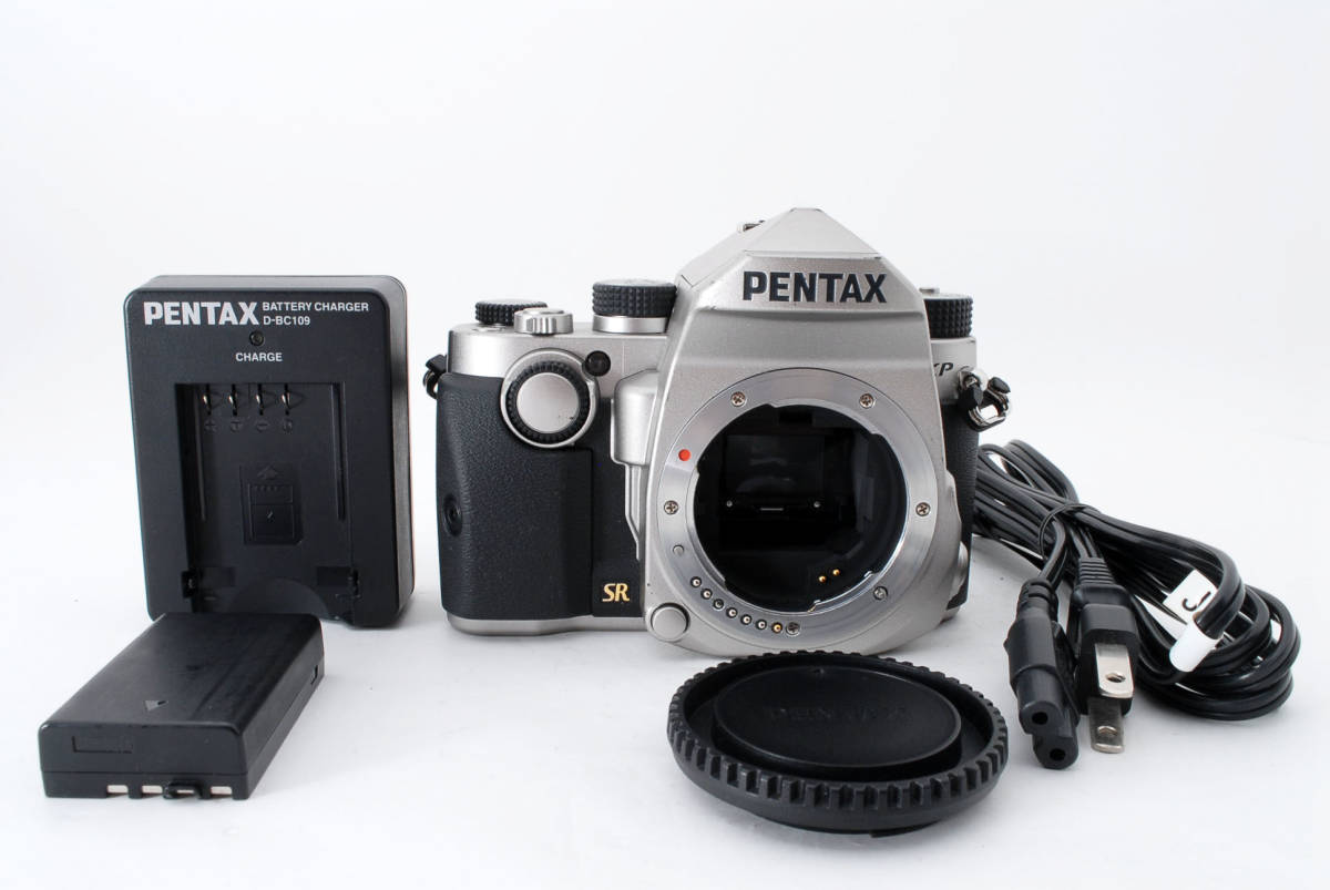 人気直販 ◆希少◆ ペンタックス PENTAX KP ボディ シルバー デジタルカメラ デジタル一眼レフカメラ #2374