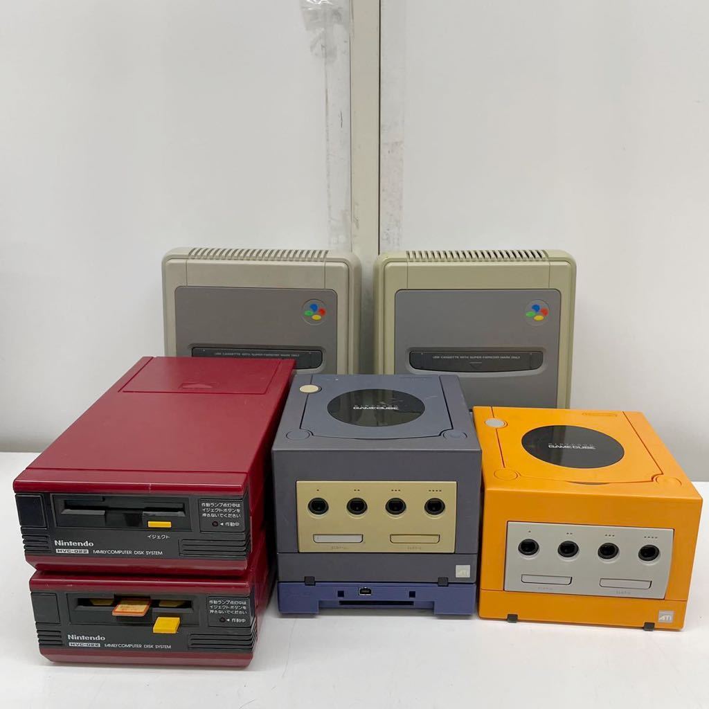 現状ジャンク品】Nintendo 任天堂 レトロゲーム機 大量 まとめ 計6個