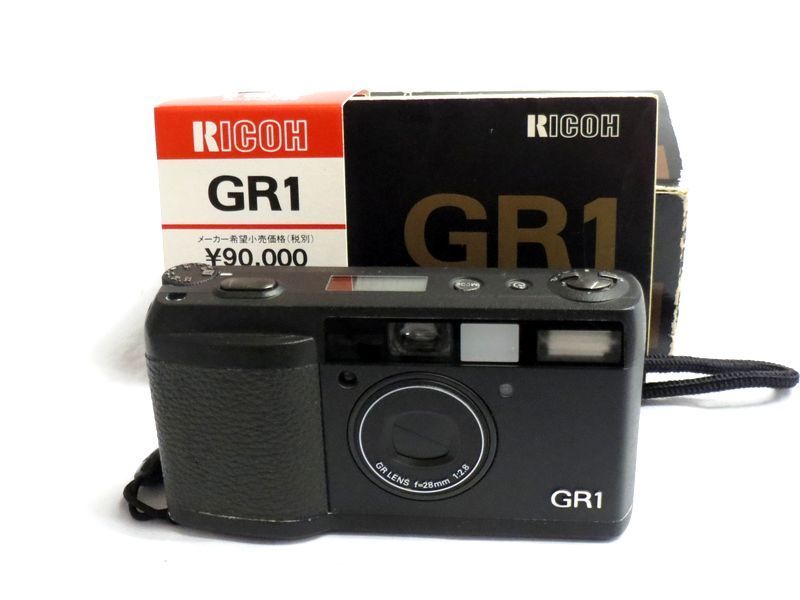 RICOH リコー GR1 コンパクトフィルムカメラ GR LENS f=28mm 1:2.8