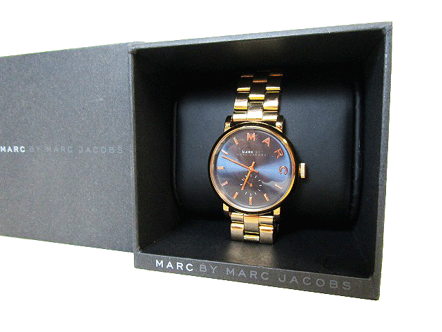 公式ストア D MARC BY JACOBS 最初の 腕時計 ゴールド マークバイマークジェイコブス