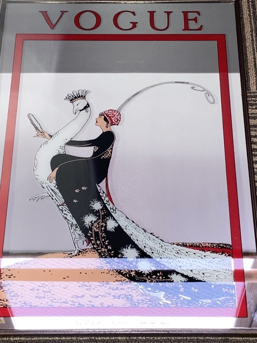 特大 50年前 イギリス購入 VOGUE ヴォーグ アンティークパブミラー 特大 50年前 イギリス購入 VOGUE ヴォーグ アンティークパブミラー