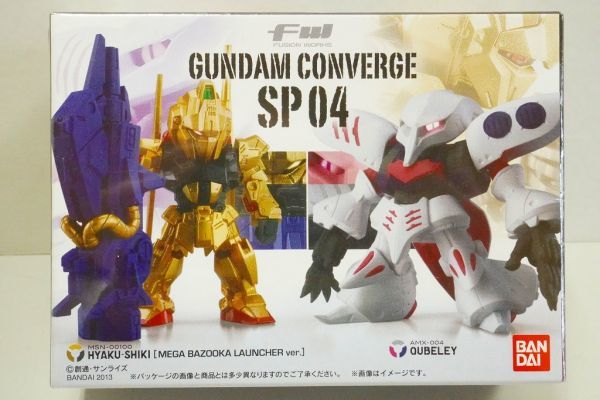 B◆FW GUNDAM CONVERGE ガンダムコンバージ●SP04●百式（メガ・バズーカ・ランチャー装備）●キュベレイ●未開封_画像1