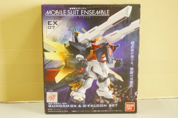 ◆モビルスーツアンサンブルEX07 ガンダムDX＆Gファルコンセット●GUNDAM DX & G-FALCON SET●機動戦士ガンダム●プレミアムバンダイ限定_画像6