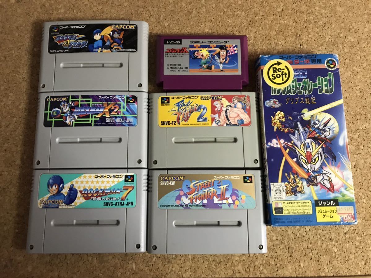 返品交換不可】 SFC スーパーファミコン ロックマンロックマンフォルテ