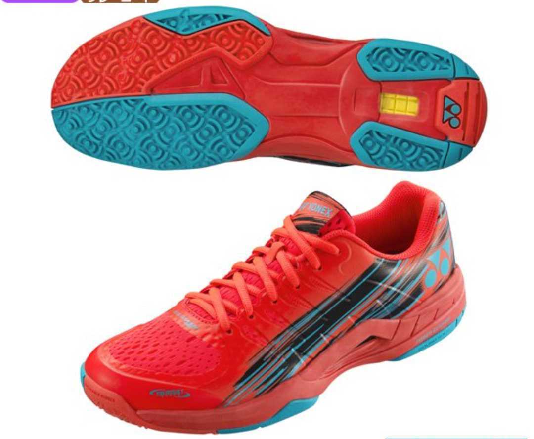 YONEX テニスシューズ 27cm SHTAD3WGC 4Eワイド エアラスダッシュ
