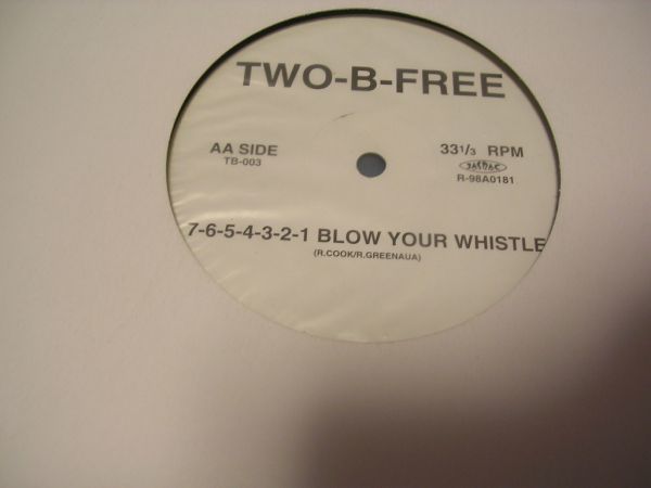 ●J-POP CLUB R&B 12”●TWO-B-FREE/7-6-5-4-3-2-1 BLOW YOUR WHISTLE_画像1