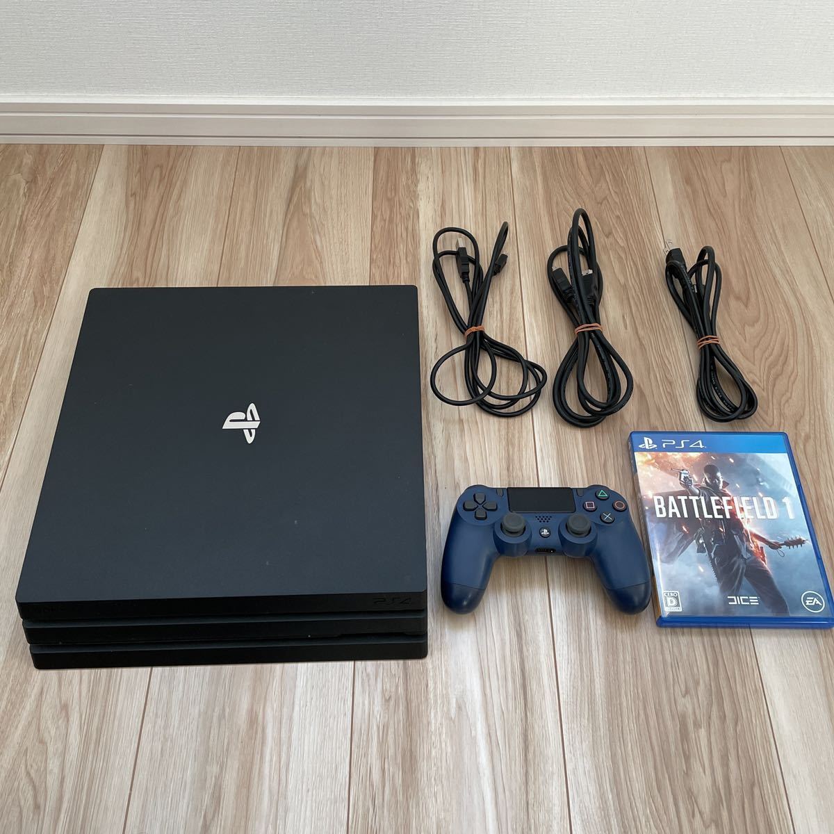 1円スタート (送料無料) PS4 本体 CUH-7200BB01 1TB PS4本体、純正
