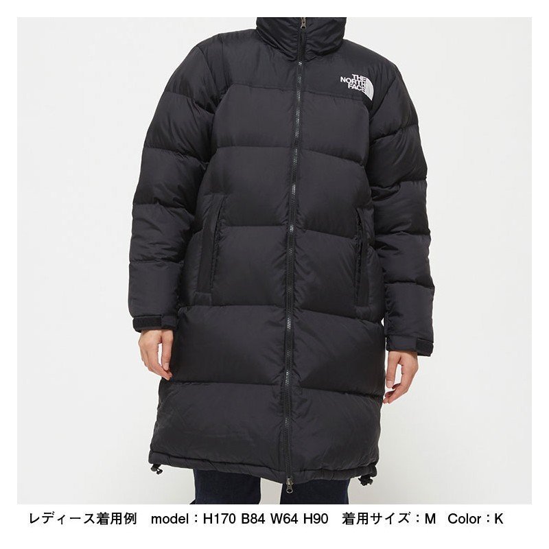 新品未使用 M THE NORTH FACE Long Nuptse Coat NDW91951 ロングヌプシ