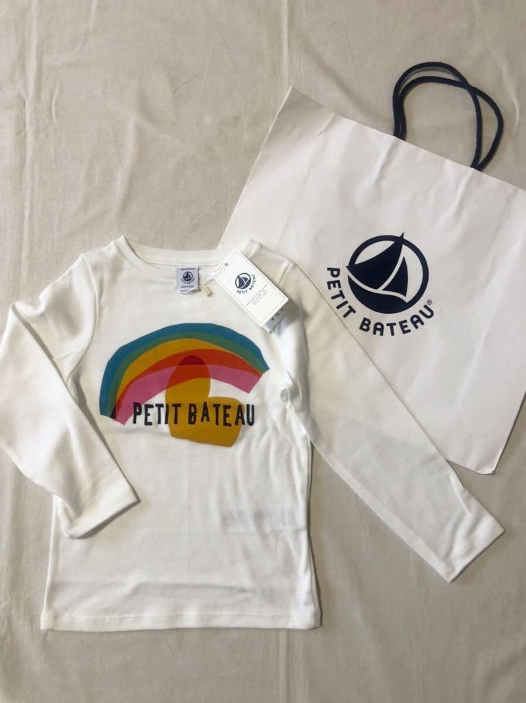新品 タグ付 プチバトー 長袖Tシャツ 4ans 104㎝☆