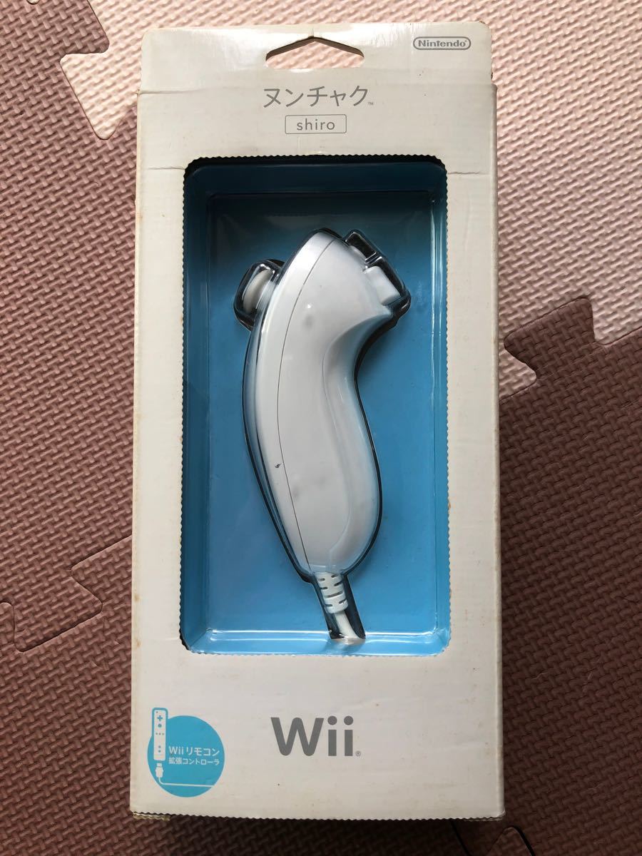 【動作確認済】Wii　ヌンチャク　白　ホワイト　RVL-004