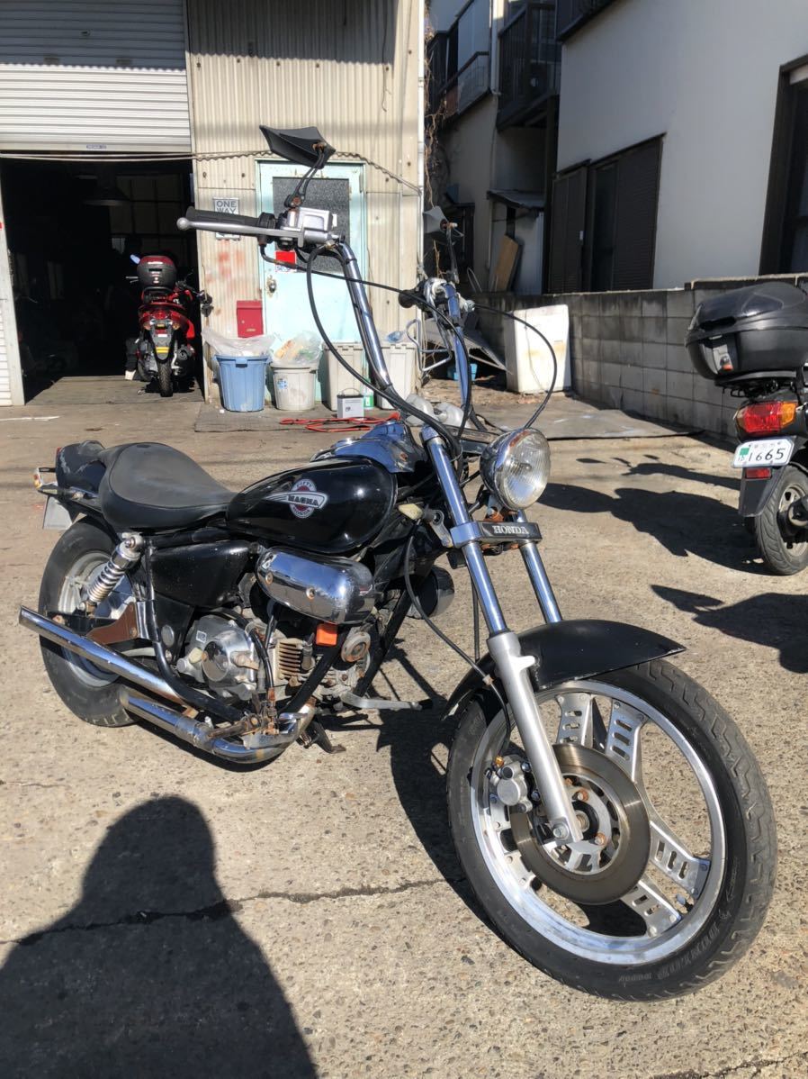 埼玉県川口市発ホンダ マグナ50 50cc AC13 原付 ジャズ マグナ