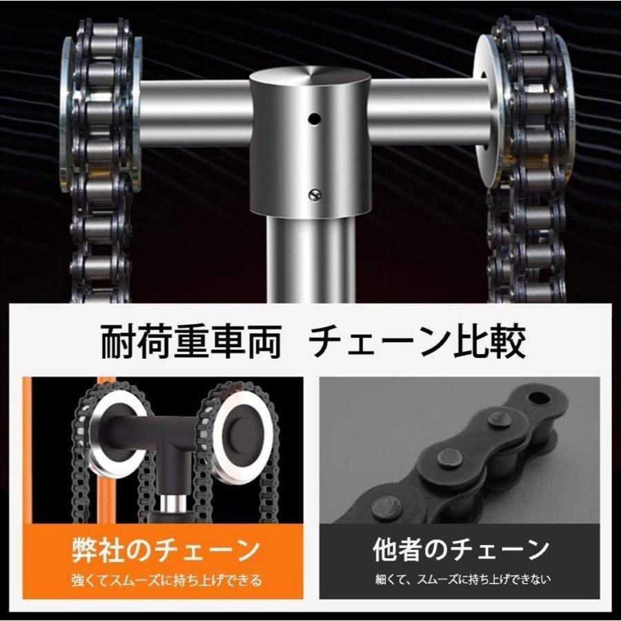 購入前配送先要確認】 ハンドフォークリフト 400kg 195×75×60cm 1年