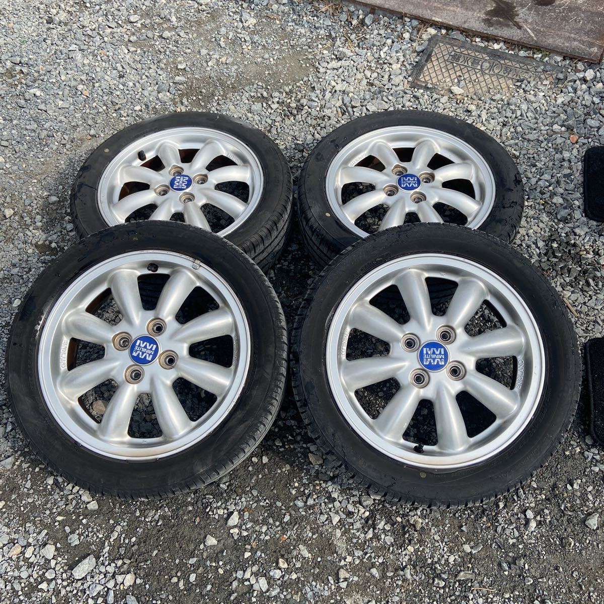 ダイハツ ミラジーノ L650S ミニライト MINILITE 純正 アルミホイール
