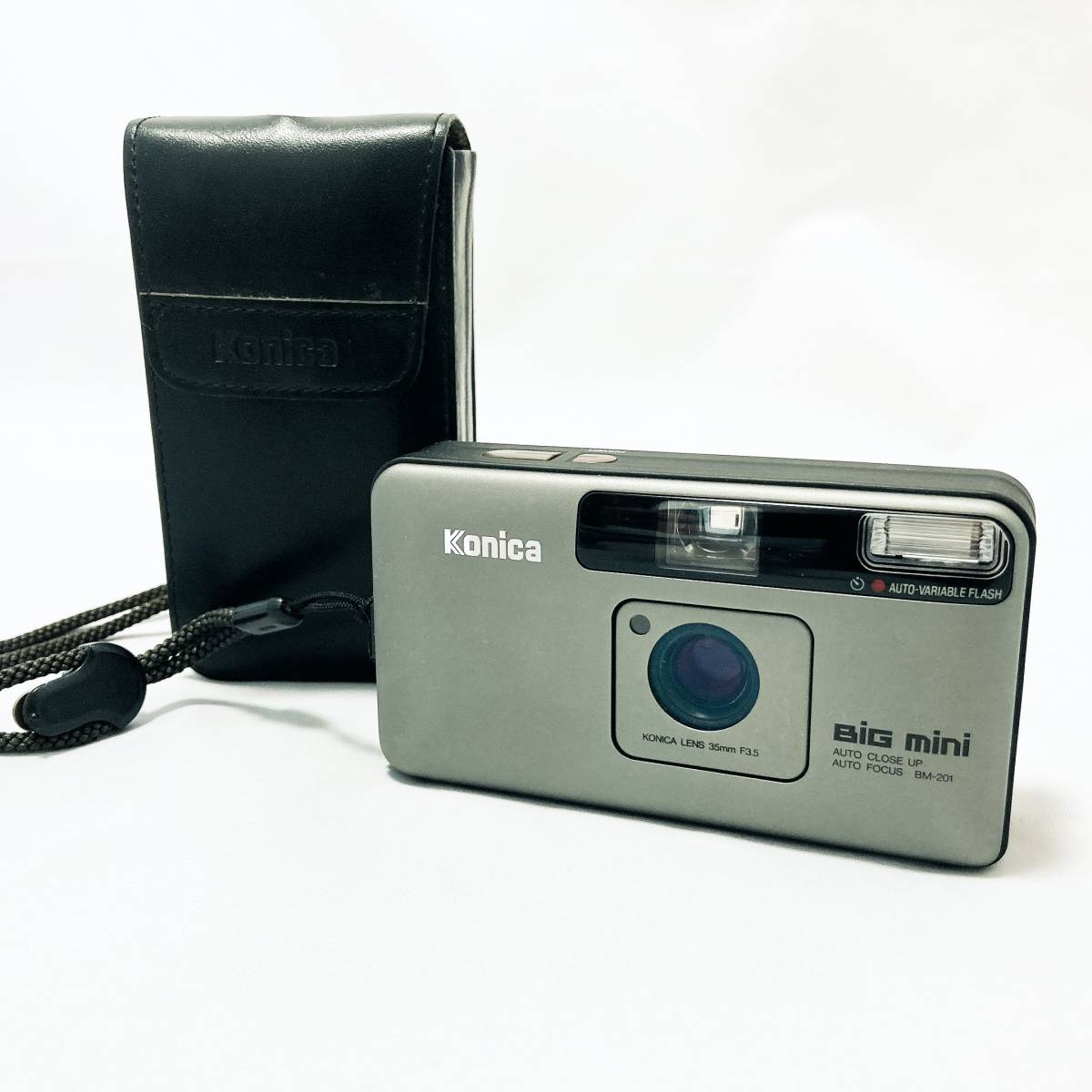 【美品!】コニカ KONICA Big mini BM-201 コンパクトカメラ ソフト