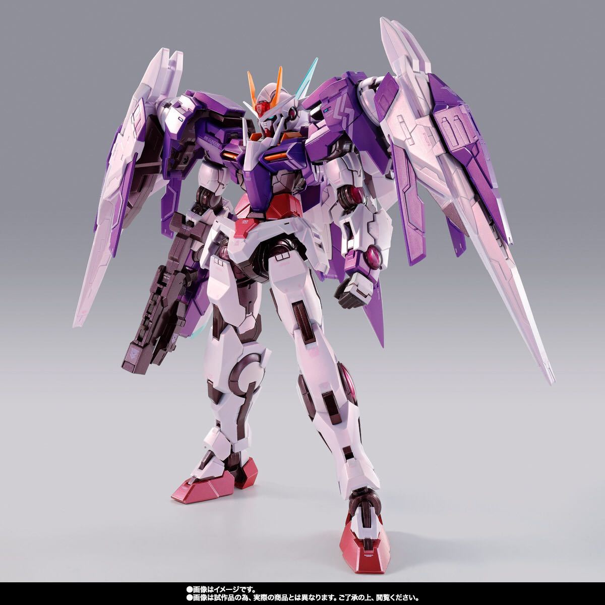 METAL BUILD 10th Anniversary トランザムライザー Full Particle ver. バンダイ メタルビルド ダブルオー ガンダム 限定品_画像6